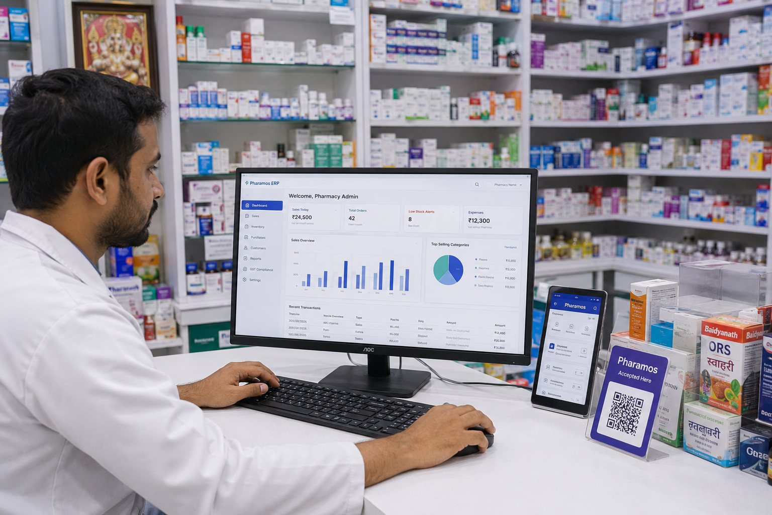 AI system generating automated pharmacy purchase orders
