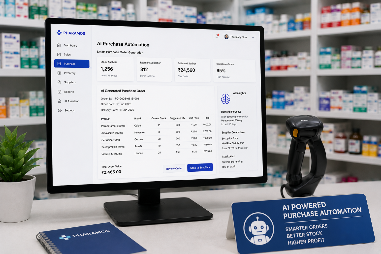 Advanced future concepts in pharmacy ERP software architecture