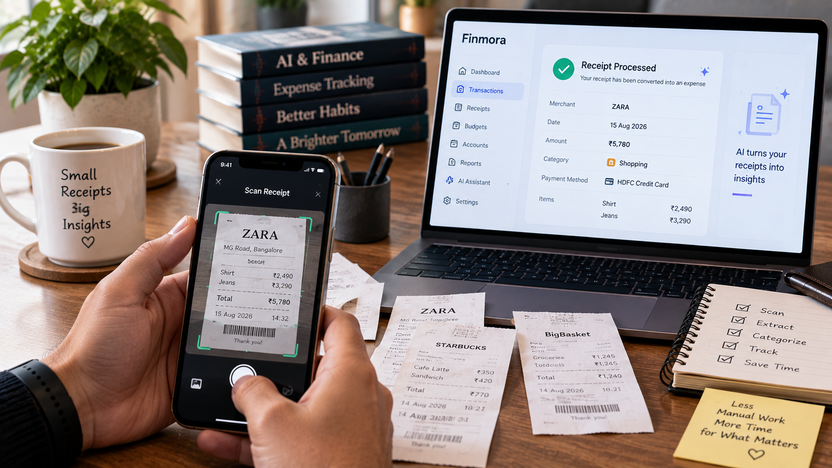 How AI Can Simplify Receipt and Expense Tracking