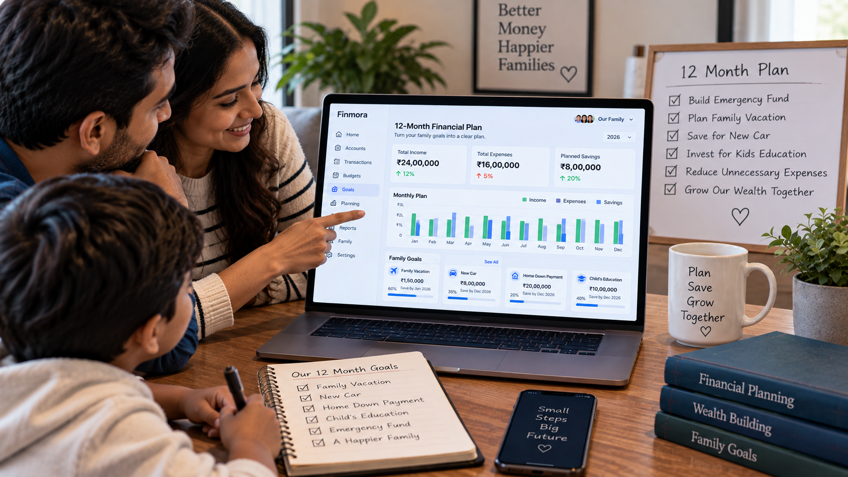 Family Financial Planning: A Simple Framework for 12 Months