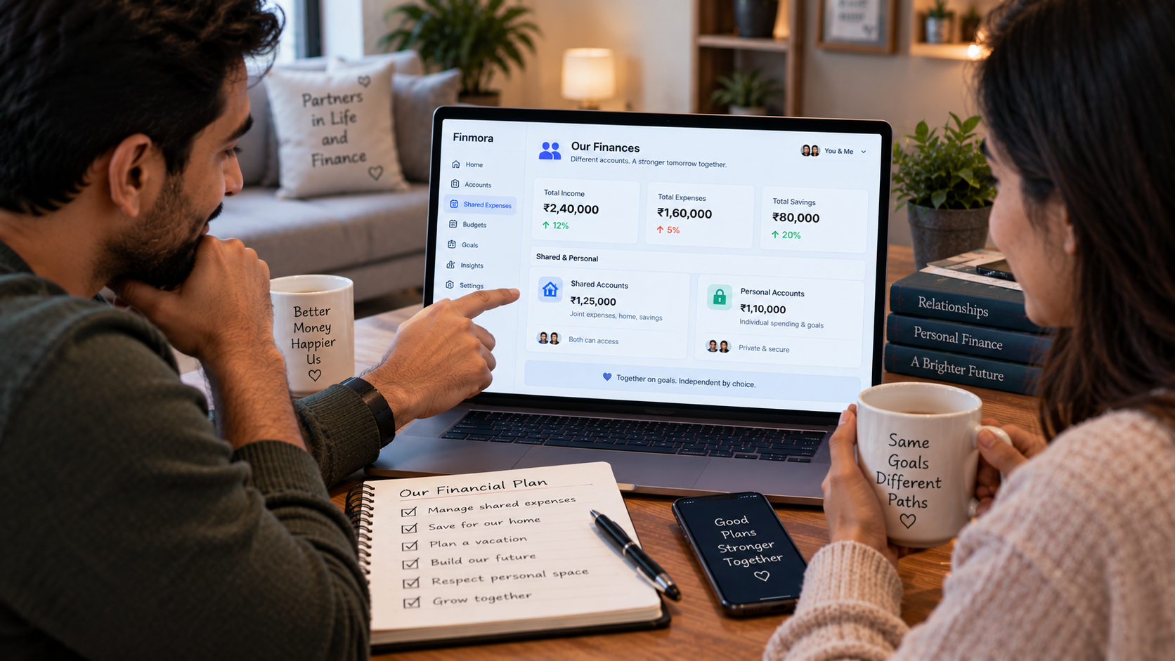 How Couples Can Combine Finances Without Losing Privacy