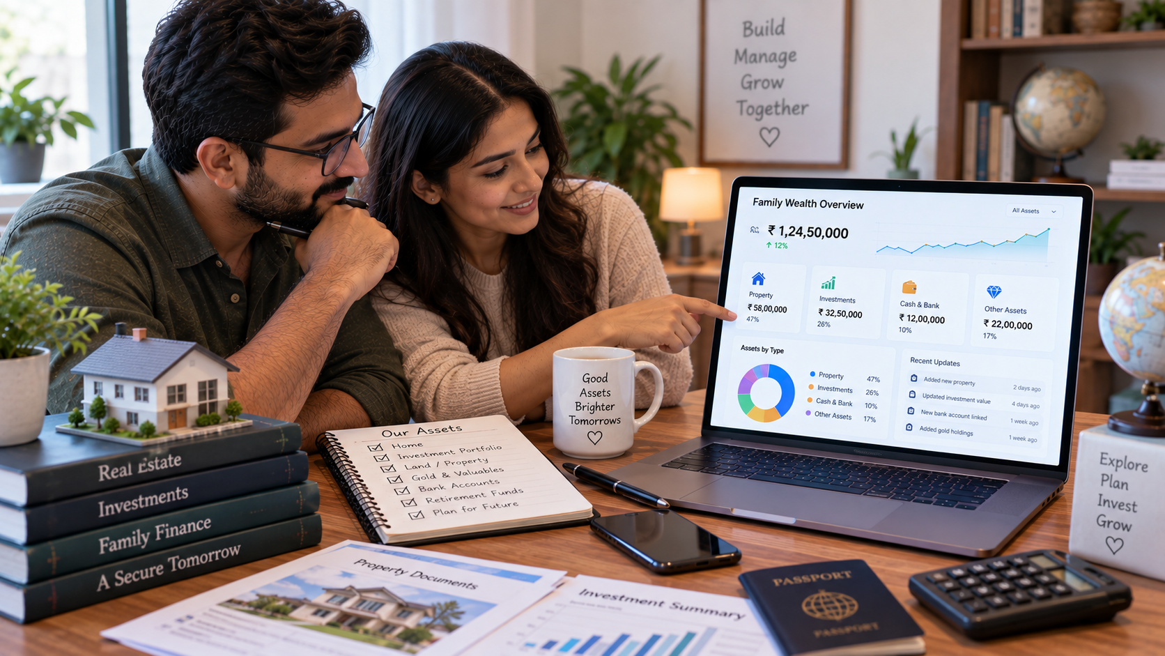 How to Track Property and Financial Assets in One Place