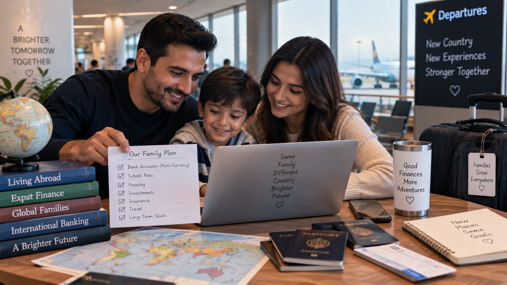How Expat Families Can Organize Their Finances