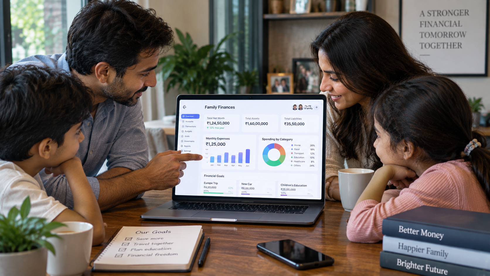 How to Build a Family Financial Dashboard That Everyone Can Trust